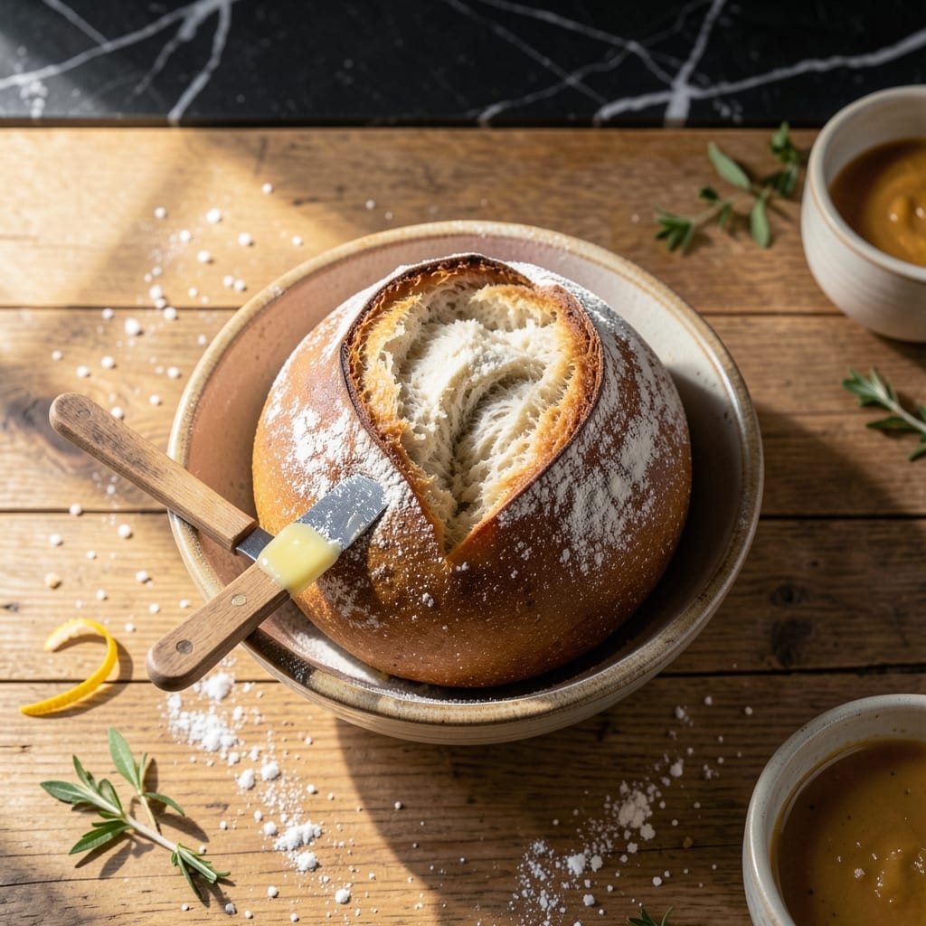 Homemade White Bread Recipe With All Purpose Flour: Pillowy Soft Loaf With Golden Crust