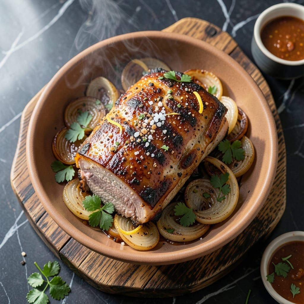 Pork Shoulder Gas Grill Recipe: Smoky Charred Tenderness