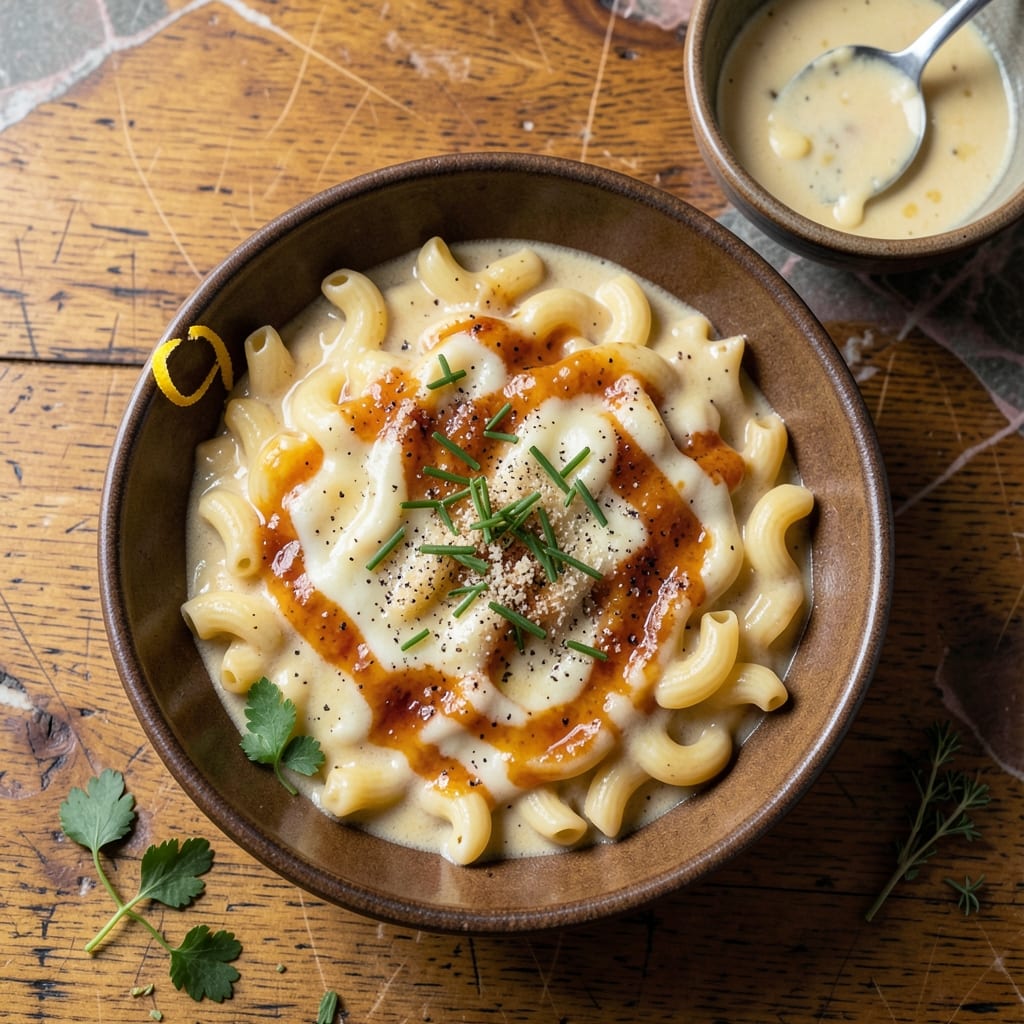 Mac and Cheese Recipe With Cheese Soup: Double Cheese Velvety Indulgence