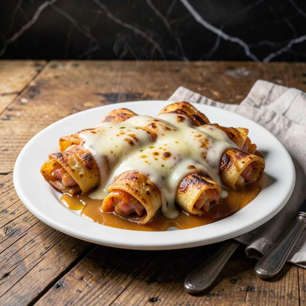 Cheese Enchilada Recipe With Cheese Sauce: Homemade Cheesy Indulgence