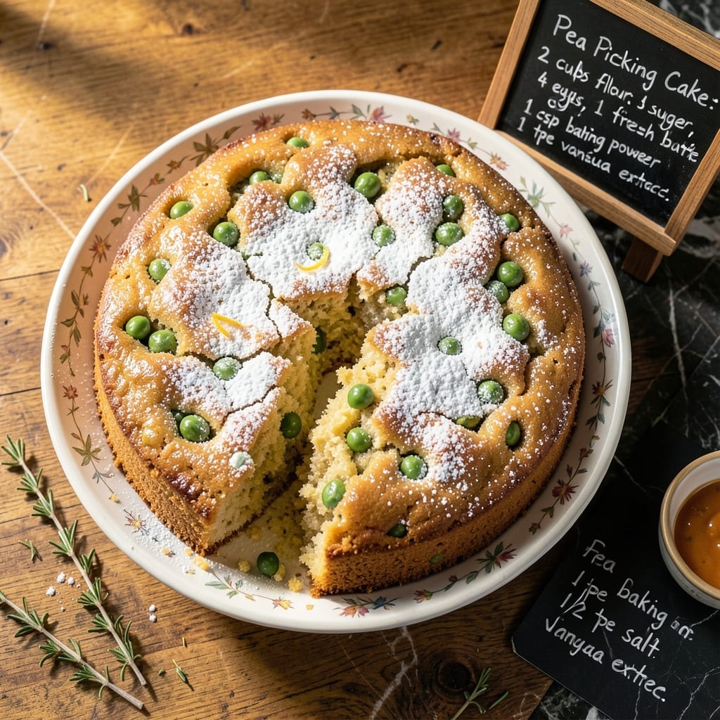 Recipe for Pea Picking Cake: Old-Fashioned Southern Tradition