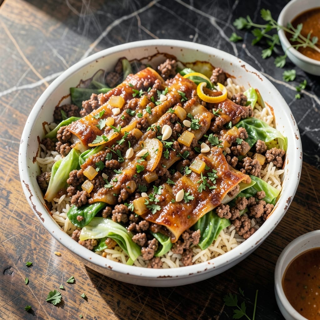 Cabbage Casserole Recipe With Ground Beef: Cheesy Layers of Hearty Comfort