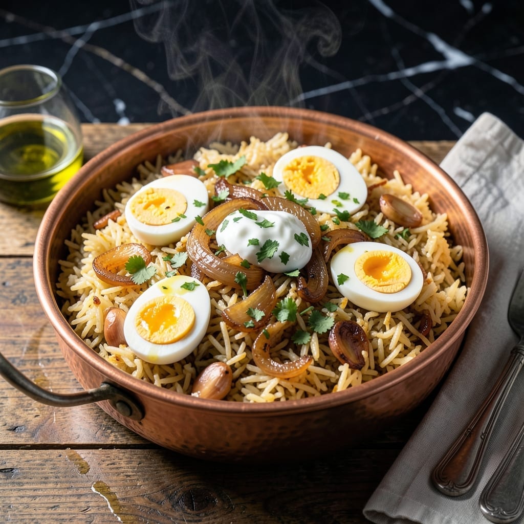 Egg Biryani Recipe by Vahchef: Spiced One-Pot Fragrance