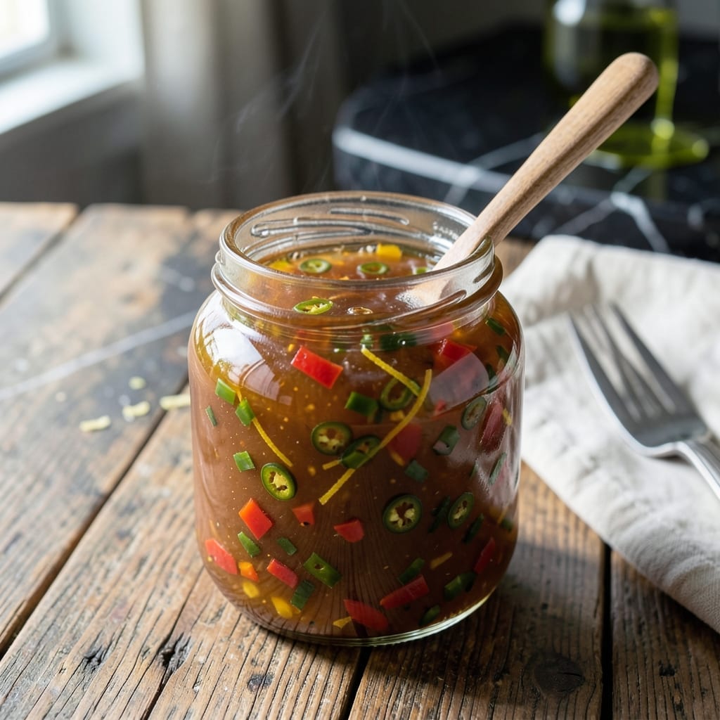 Pepper Jelly Recipe Without Pectin: Natural Thickening With Long Cook Time