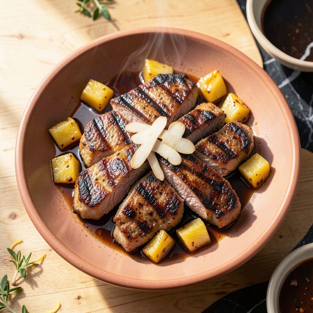 Grilled Hawaiian Pork Chops Recipe: Pineapple-Glazed Sweetness With Smoky Char