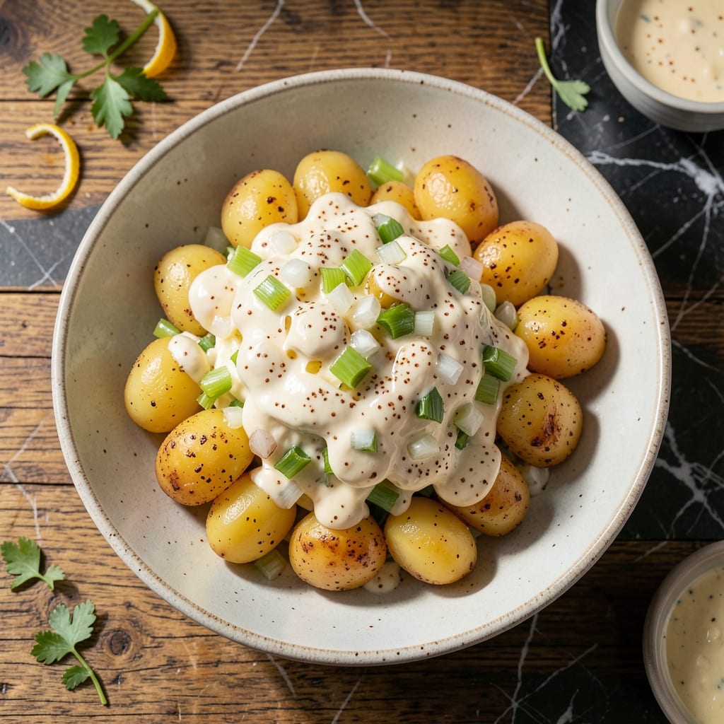 German Potato Salad With Mayonnaise Recipe: Creamy Picnic Classic With Tangy Kick