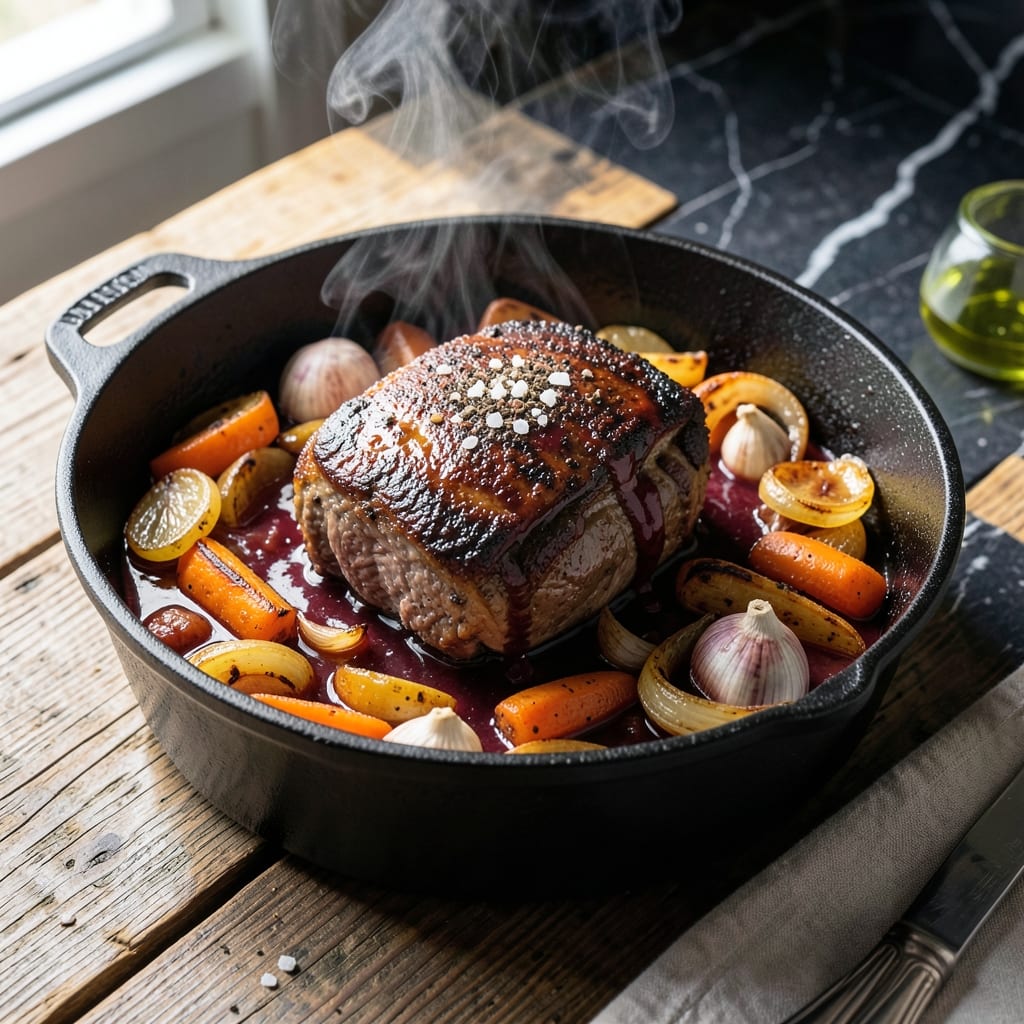 Shoulder Roast Recipe Dutch Oven: Slow-Cooked Melting Tenderness