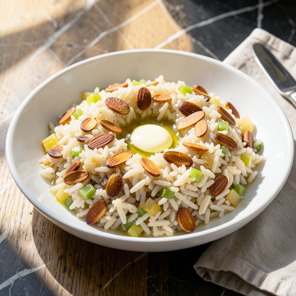 Tommy Bahama Almond Rice Recipe: Tropical Nutty Elegance in a Bowl
