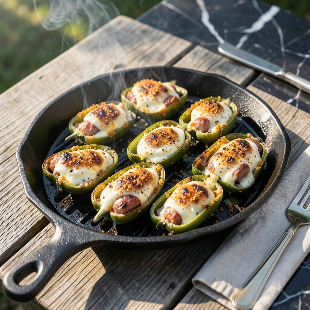 Armadillo Eggs Recipe on Grill: Crispy Jalapeño-Wrapped Sausage Bites