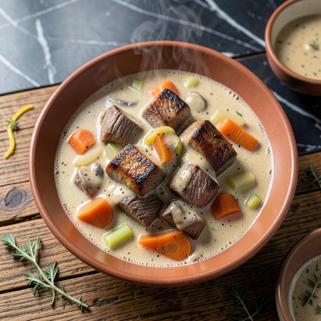 Beef Stew Recipe With Cream Of Mushroom Soup: Slow-Simmered Hearty Comfort