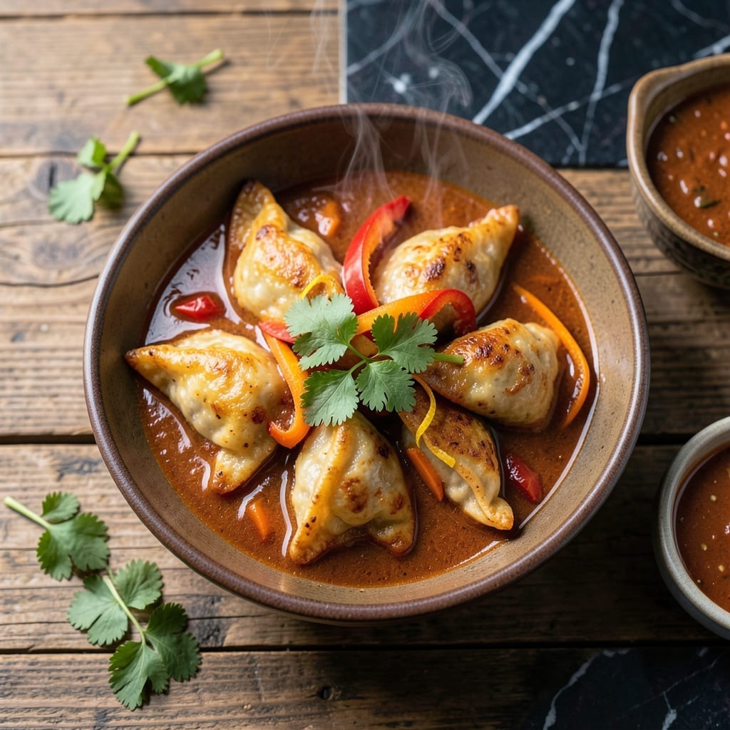 Dumpling Bake Recipe Red Curry: Thai-Inspired One-Dish Wonder