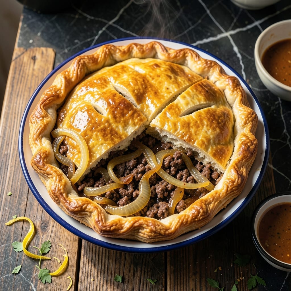 Meat Pie Recipe Nigerian Style: Flaky Pastry With Spiced Ground Beef Filling