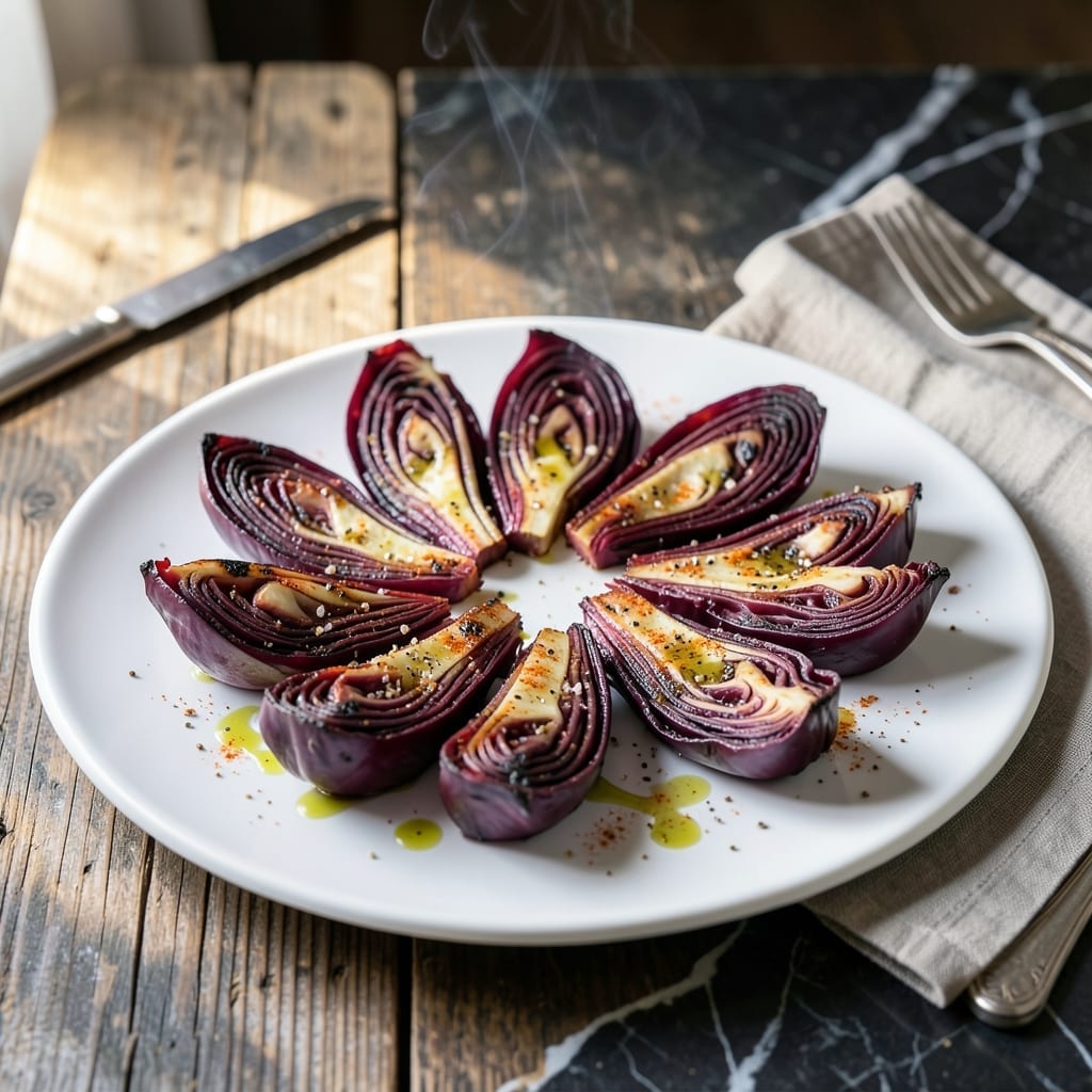 Grilled Red Cabbage Recipe: Charred Edges and Sweet Crunch