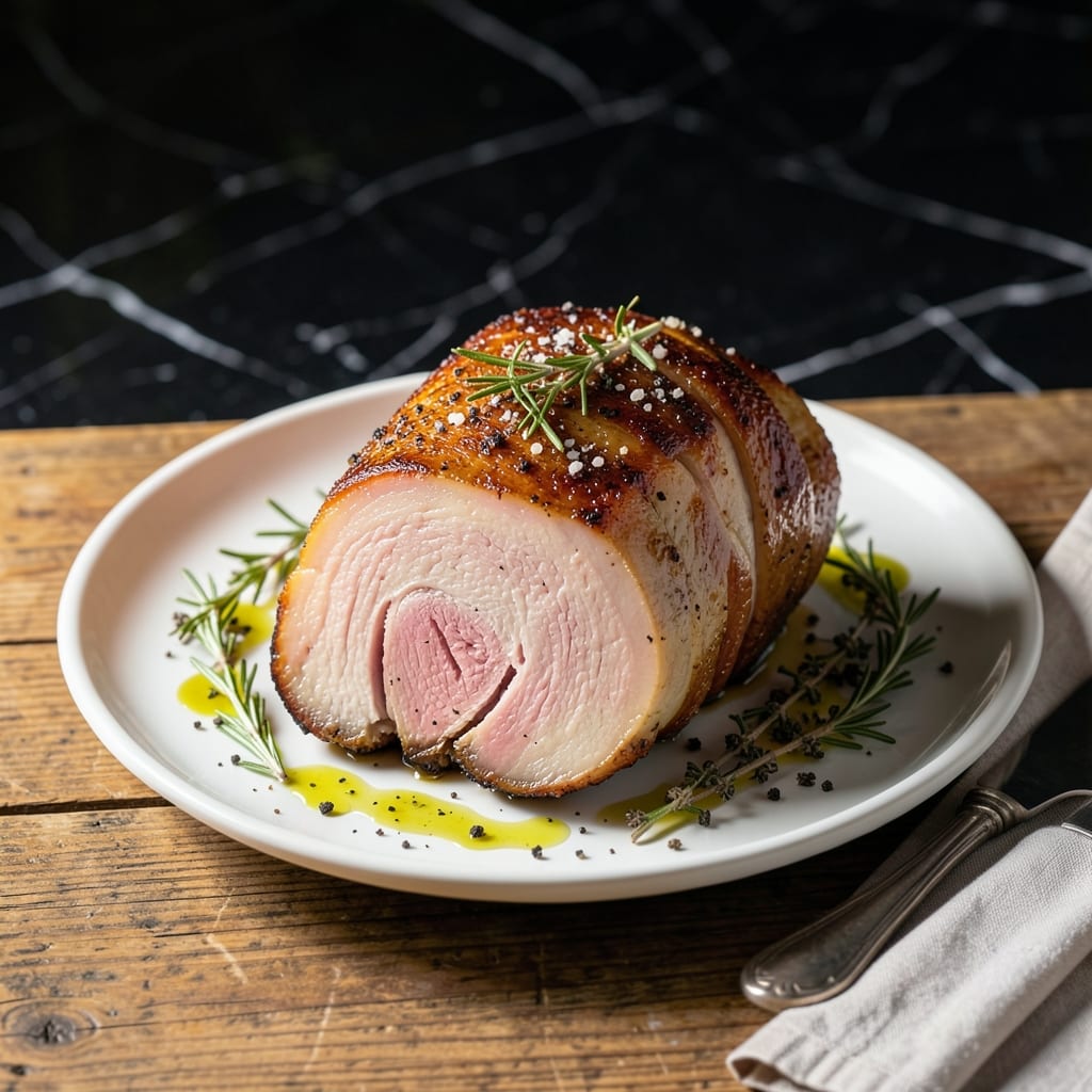 Recipe For Fresh Ham Roast In Crock Pot: Slow-Cooked Succulence With Herb Infusion