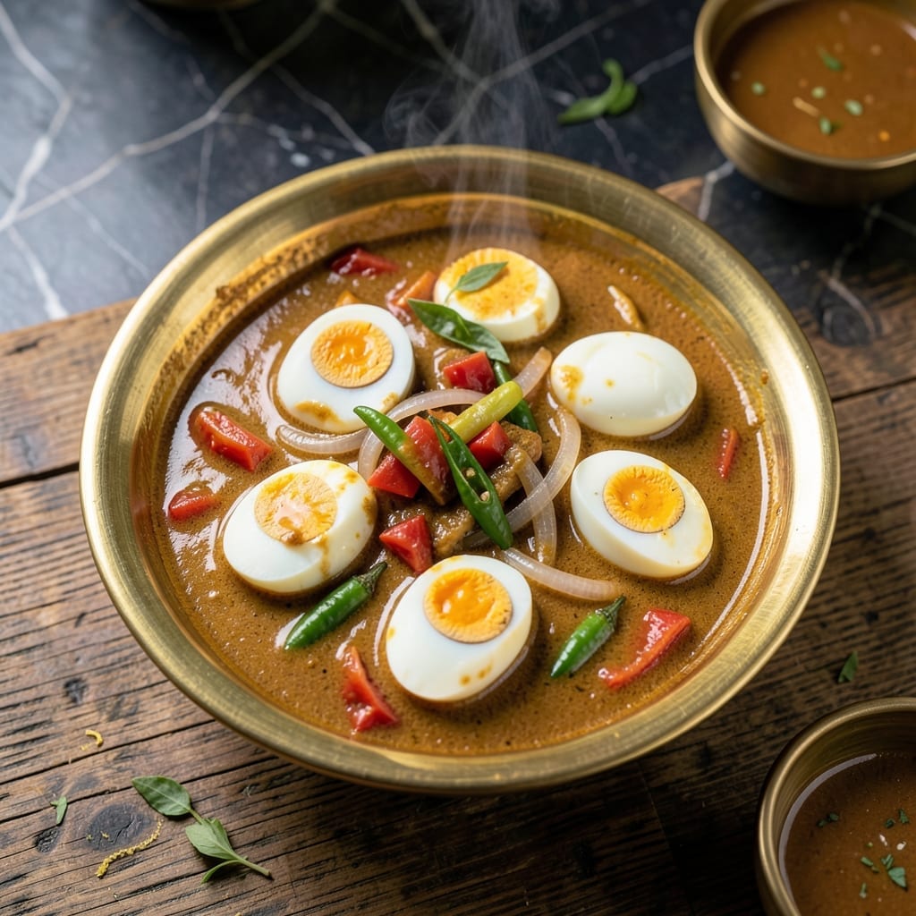Kerala Egg Curry Recipe in Malayalam: Authentic Coconut and Spice Infusion