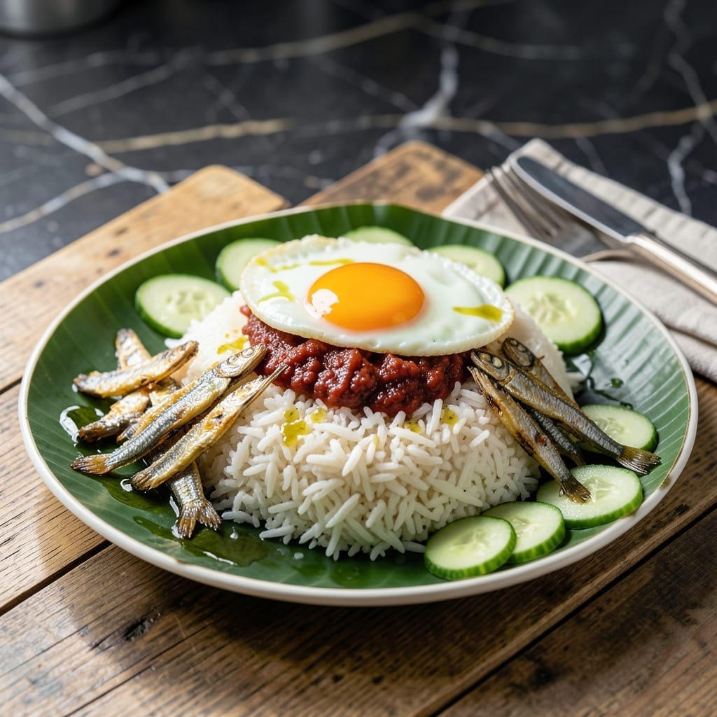 Recipe Of Nasi Lemak: Fragrant Coconut Rice With Spicy Sambal