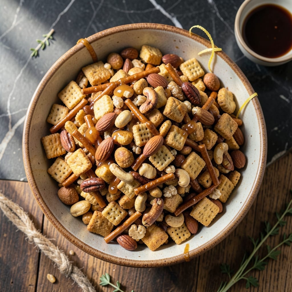 Chex Mix Recipe With Worcestershire Sauce: Bold Savory Crunch for Snack Time