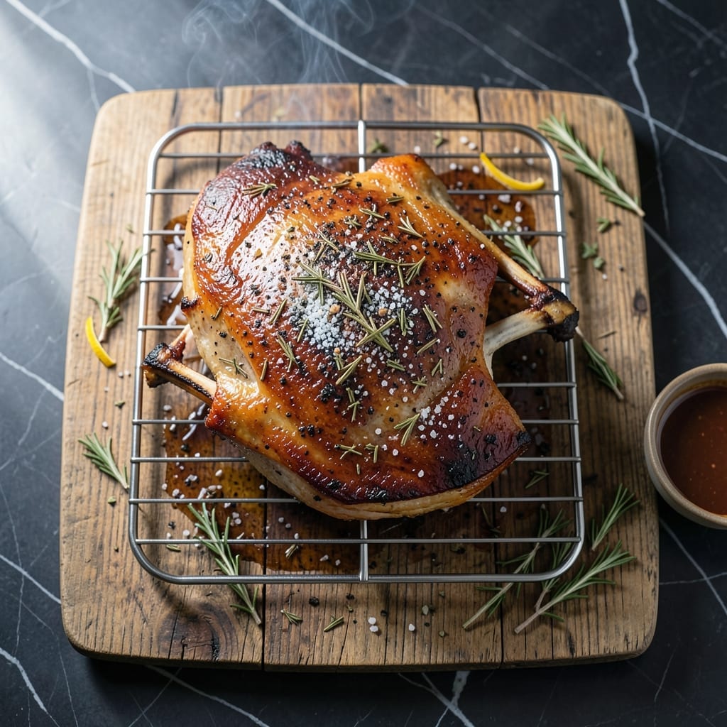 Barbecue Rack of Pork Recipe: Smoke-Kissed Tenderness With Herb Crust