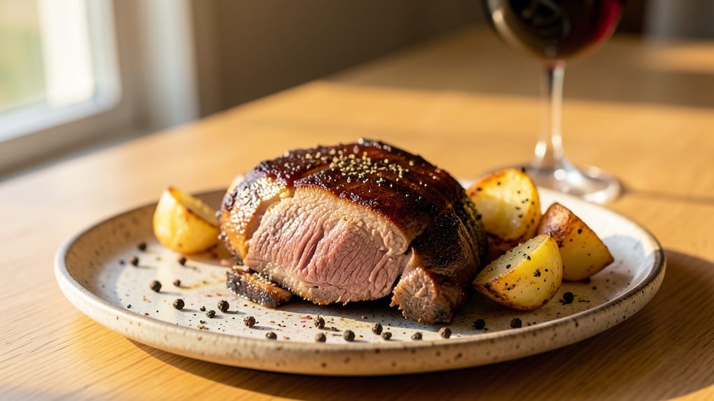 Brisket And Potatoes Recipe: Slow-Smoked Tender Meat With Crispy Spuds