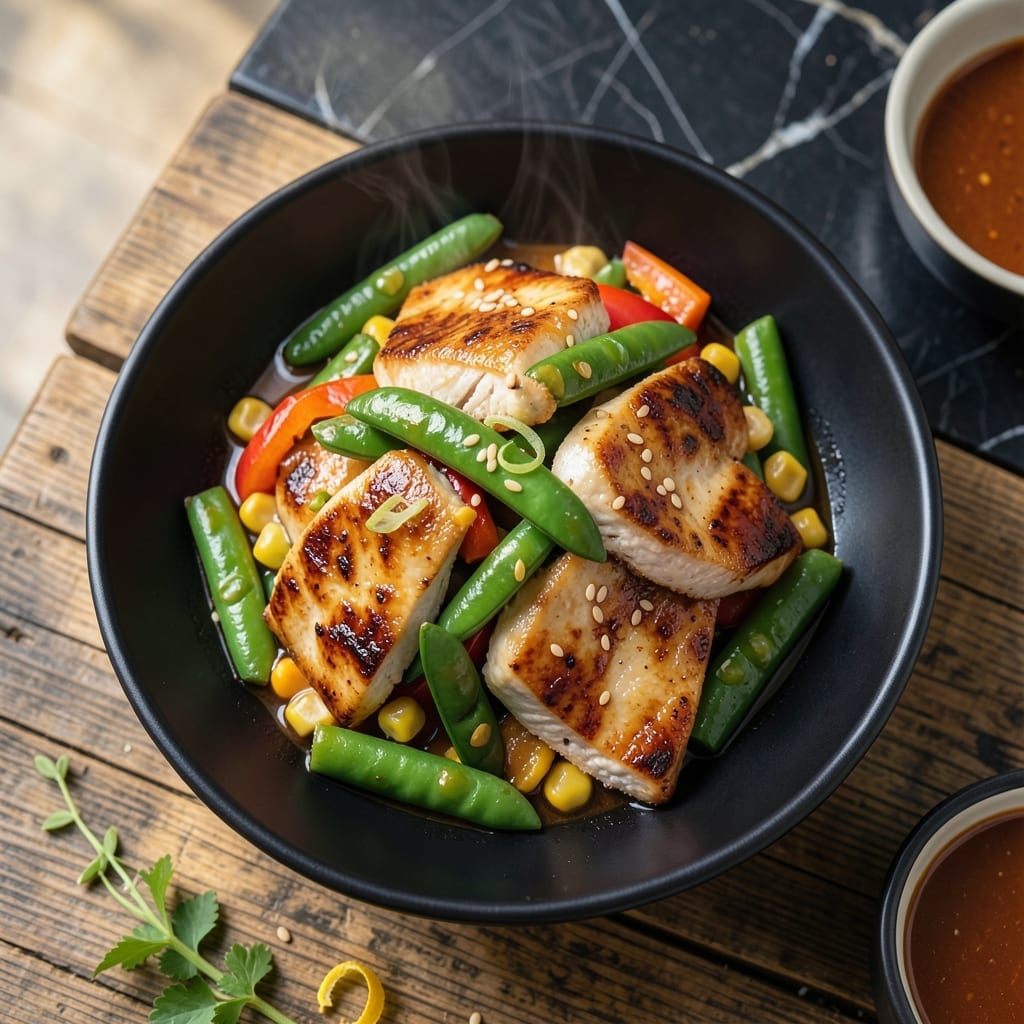Healthy Chicken Stir Fry Recipe With Frozen Vegetables: Weeknight-Friendly One-Pan Meal
