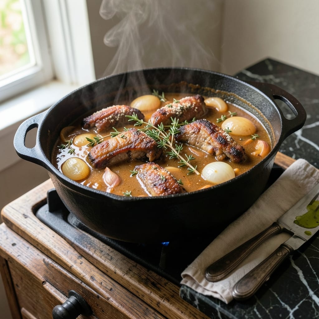Jamaican Oxtail Recipe on Stove: Rich and Flavorful Braised Comfort