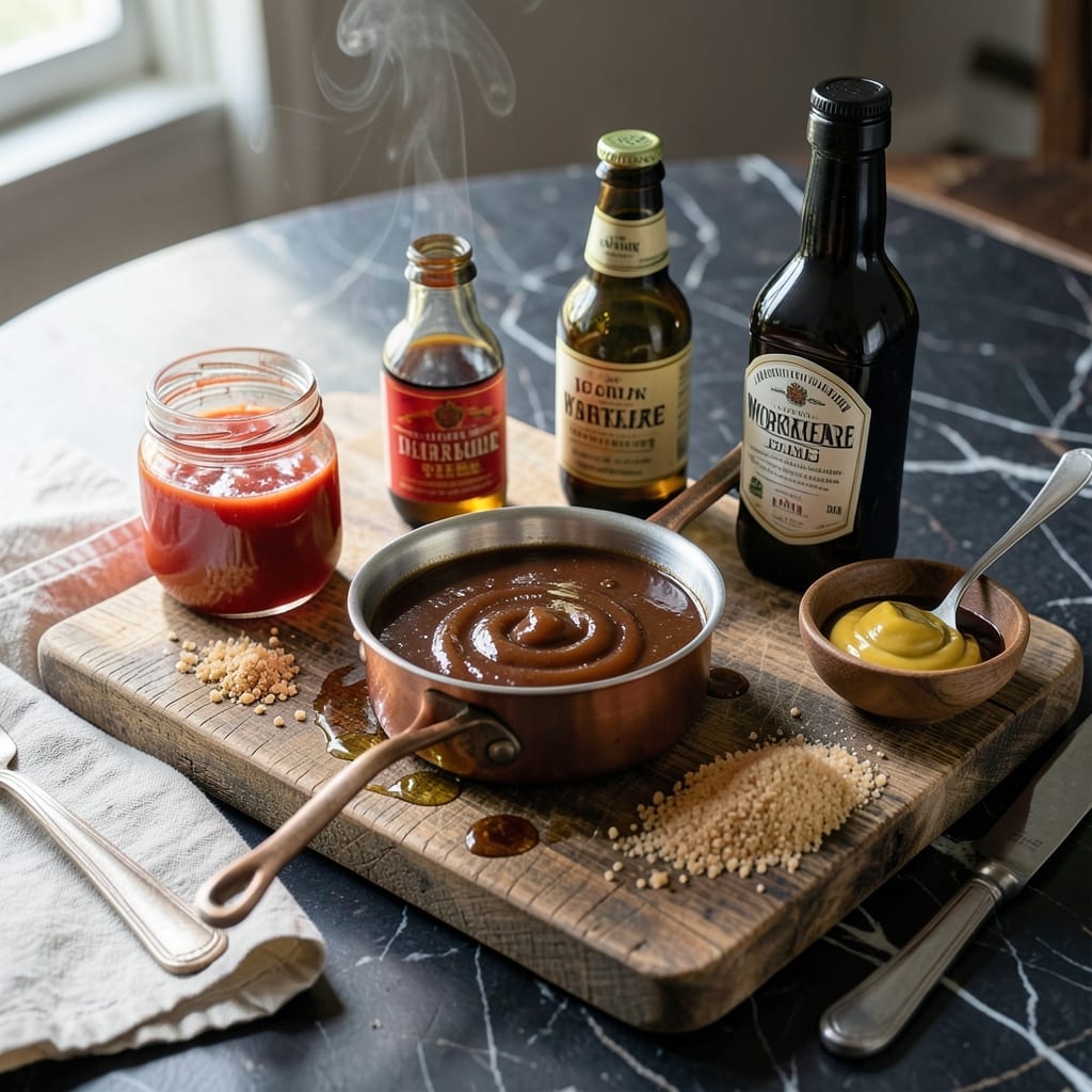 Barbecue Sauce Ingredients Recipe: Tangy Molasses Base for Homemade Perfection