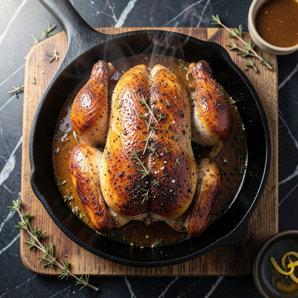 Rotisserie Chicken Recipe Oven: Golden Crisp Skin With Moist Meat