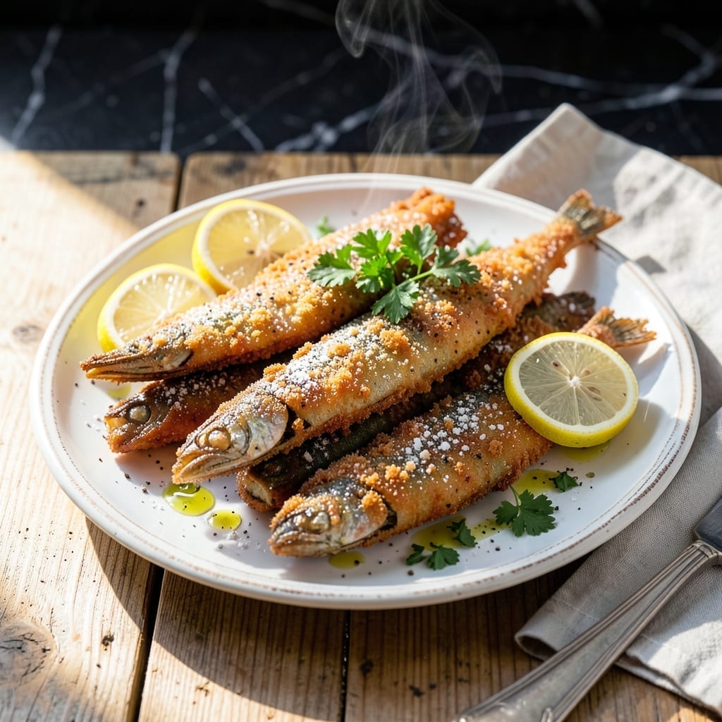 Fried Smelts Recipe Italian-Style: Crispy Golden Bites With Lemon Zest
