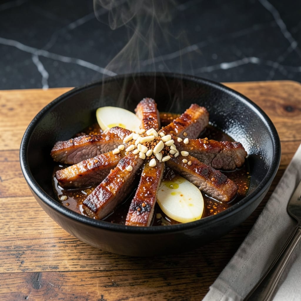 Korean Short Rib Recipe Instant Pot: Sweet Soy Glaze with Tender Meat Korean Short Rib Recipe Instant Pot: Sweet Soy Glaze with Tender Meat