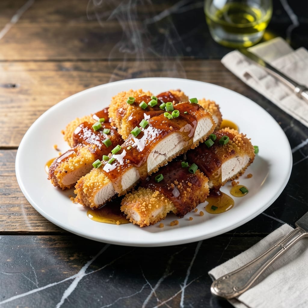 Honey Barbecue Chicken Tenders Recipe: Sweet and Sticky Oven-Baked Bites