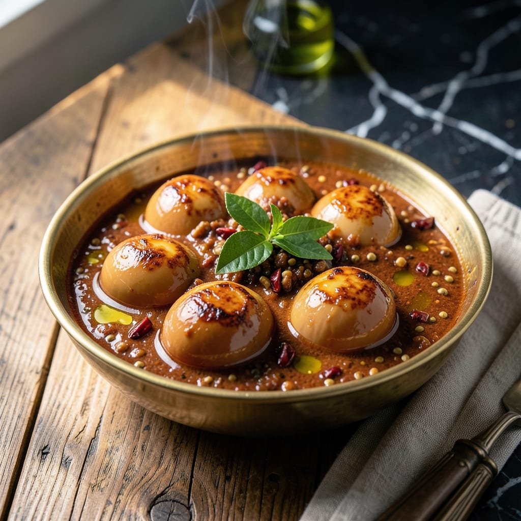 Egg Masala Recipe Andhra Style: Spicy South Indian Curry with Bold Flavors