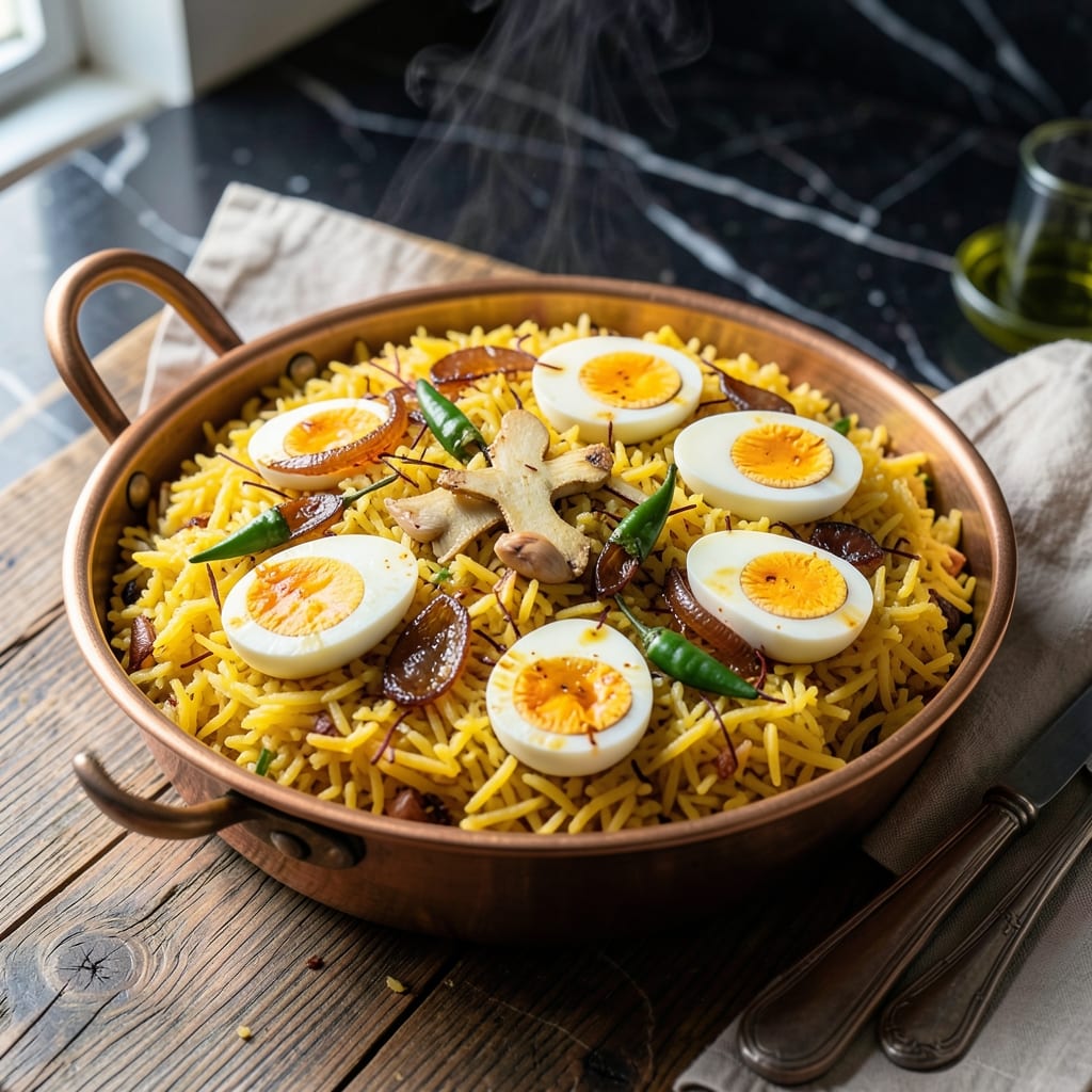 Egg Biryani Recipe in Hindi: Fragrant Basmati With Spiced Boiled Eggs
