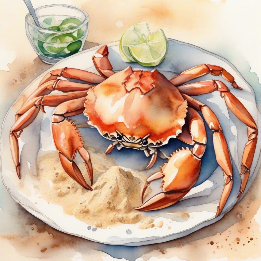 sand crab recipe