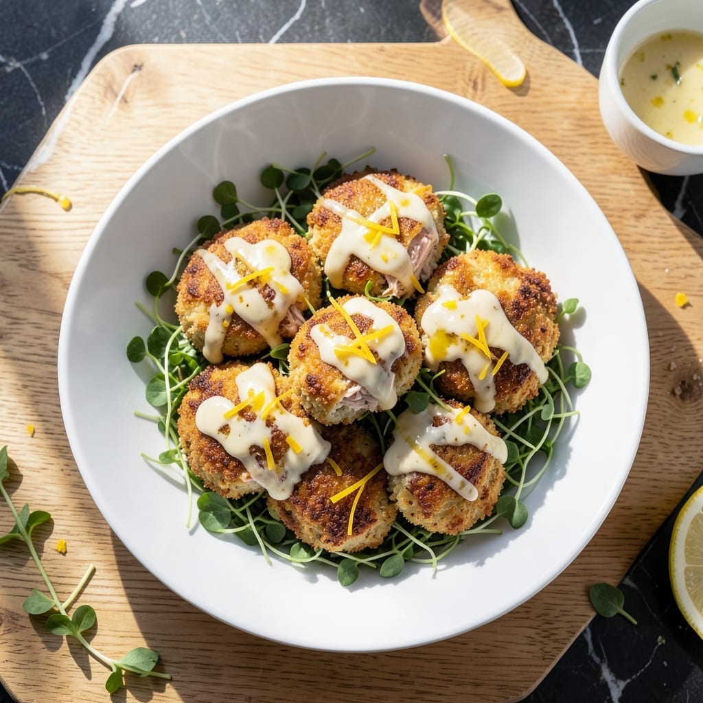 Ina Garten Crab Cake Recipe: Lump Crab With Lemon Zest and Fresh Herbs