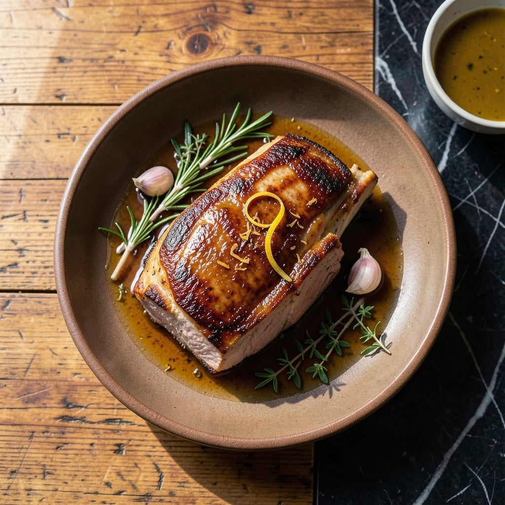 Pork Sirloin Roast Bone-In Recipe: Herb-Crusted Juiciness with Caramelized Edges