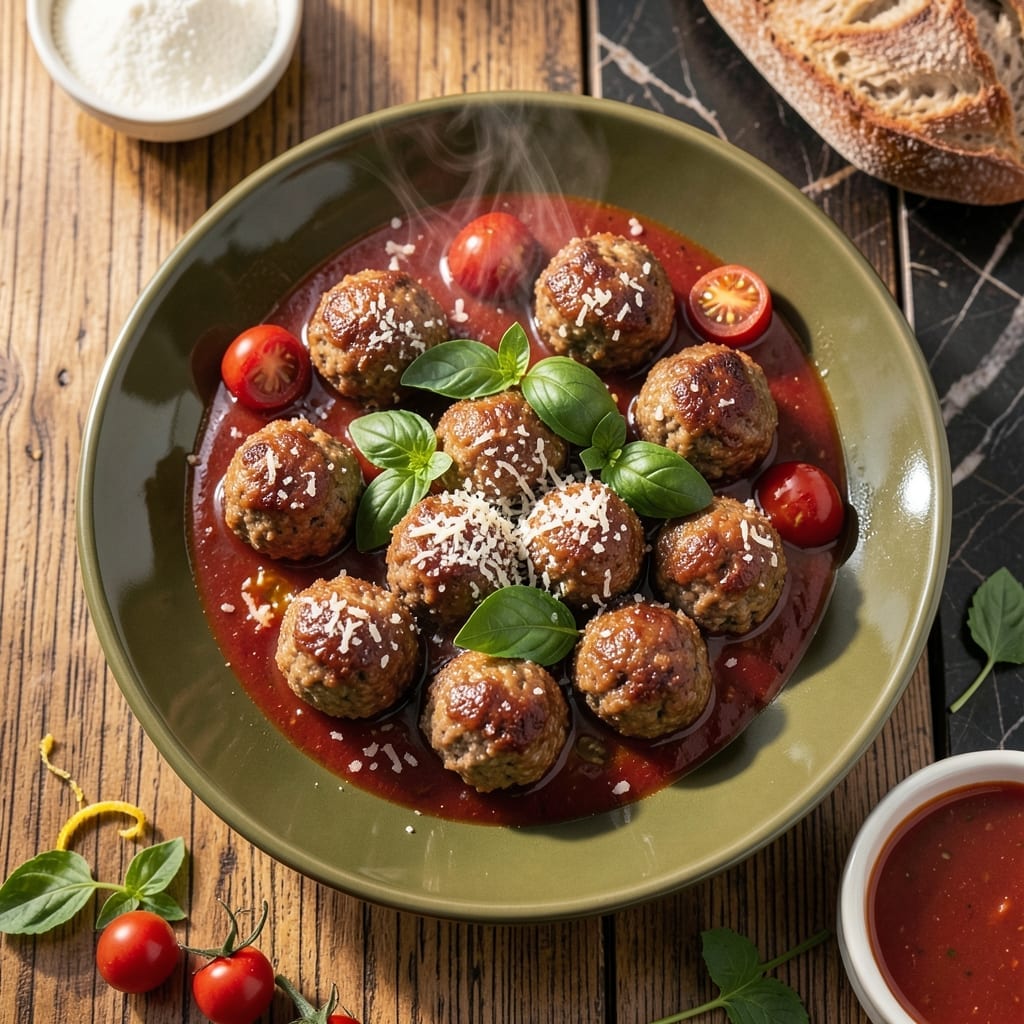 Italian Meatball Recipe No Egg: Binder-Free Juicy Bites