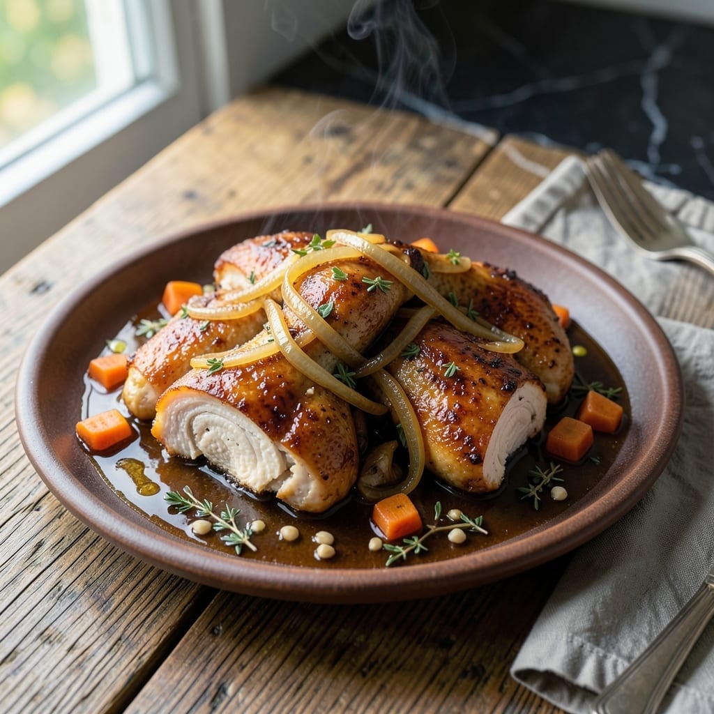 Chicken Thighs Crock Pot Recipe: Set It and Forget It Fall-Off-The-Bone Meat