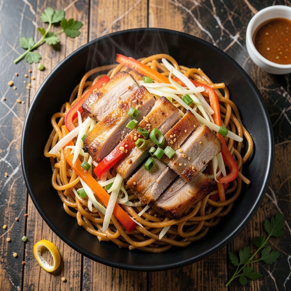 Easy Pork Chow Mein Recipe With Noodles: Wok-Tossed With Umami Depth