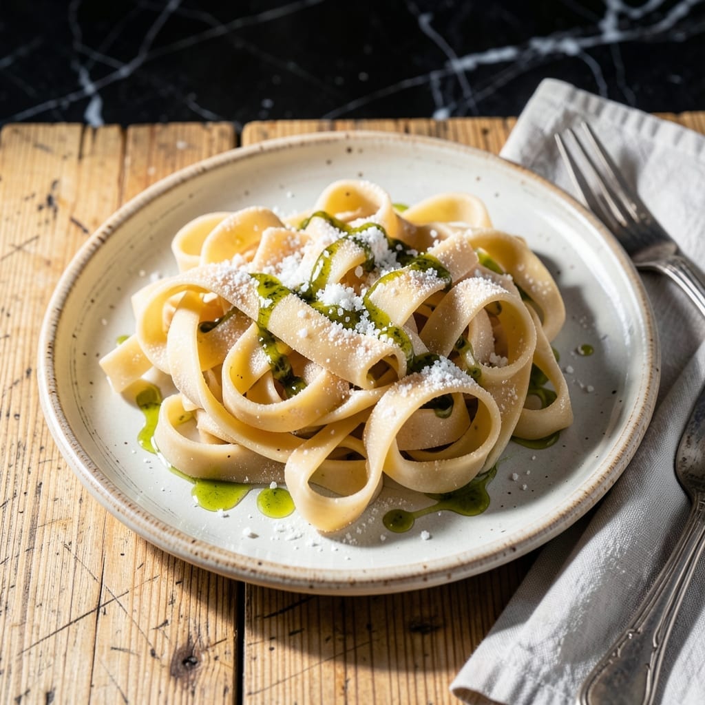 Homemade Italian Pasta Recipe No Egg: Silky Ribbons With Just Flour And Water