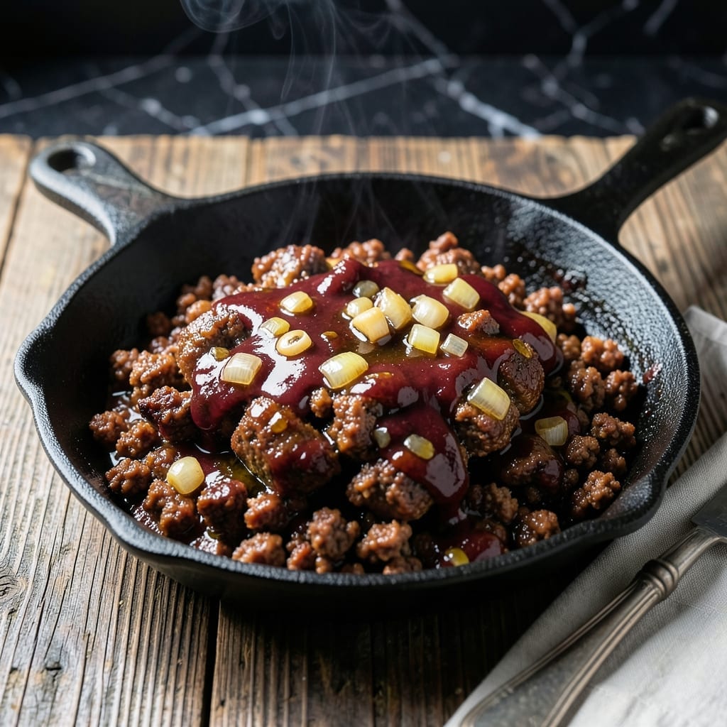 Ground Pork Barbecue Recipe: Slow-Cooked Smoky Sweetness