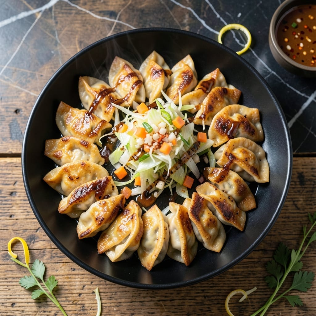 Vegetable Potsticker Recipe: Crispy Pan-Fried Dumplings With Savory Filling