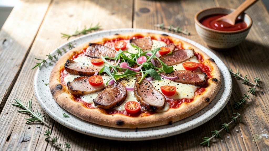 Smoked Duck Pizza Recipe: Crispy Crust with Smoky, Savory Filling