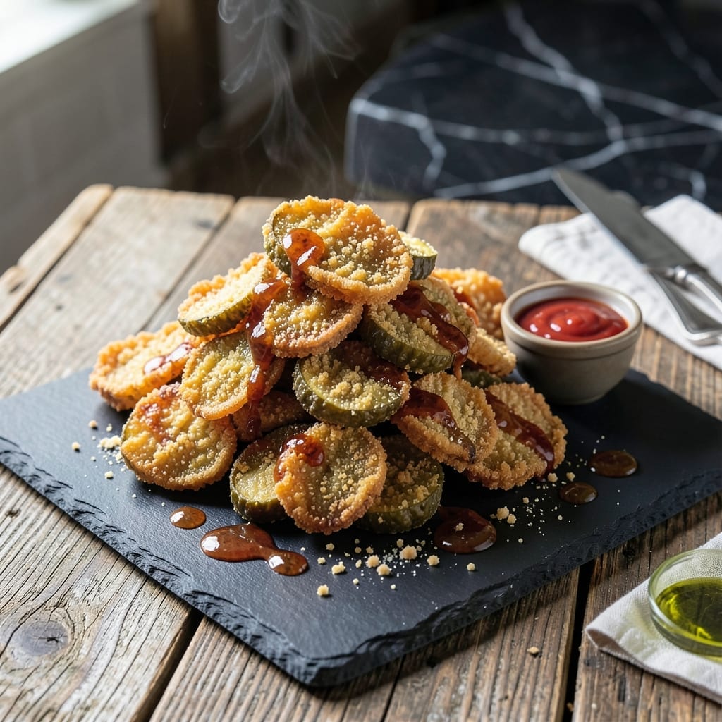 Fried Pickle Recipe Without Breadcrumbs: Almond Flour Crust for Crunchy Bites