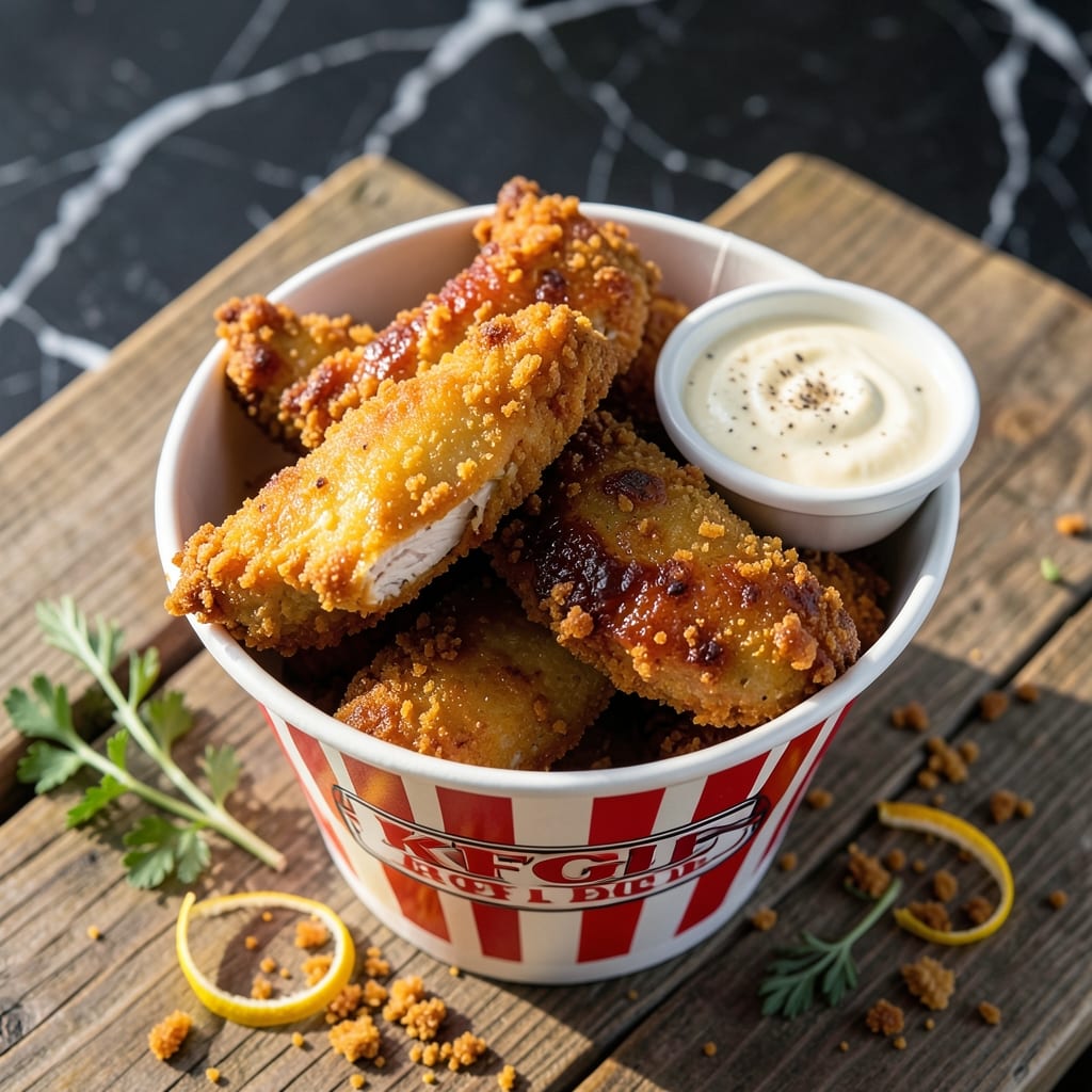 KFC Original Recipe Chicken Tenders: Crispy Homemade Copycat