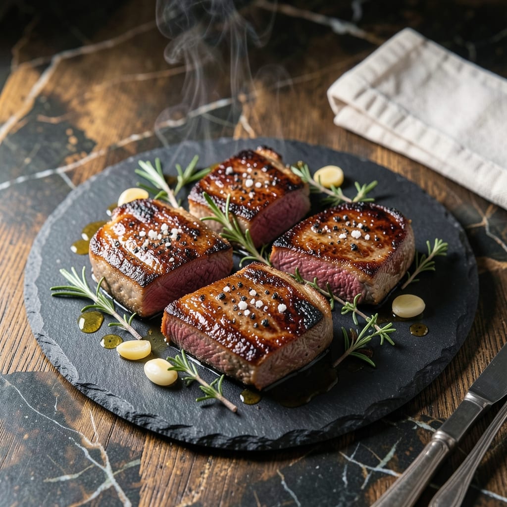 Lamb Leg Steak Recipe Pan Fried: Juicy Pink Centers With Herb Crust