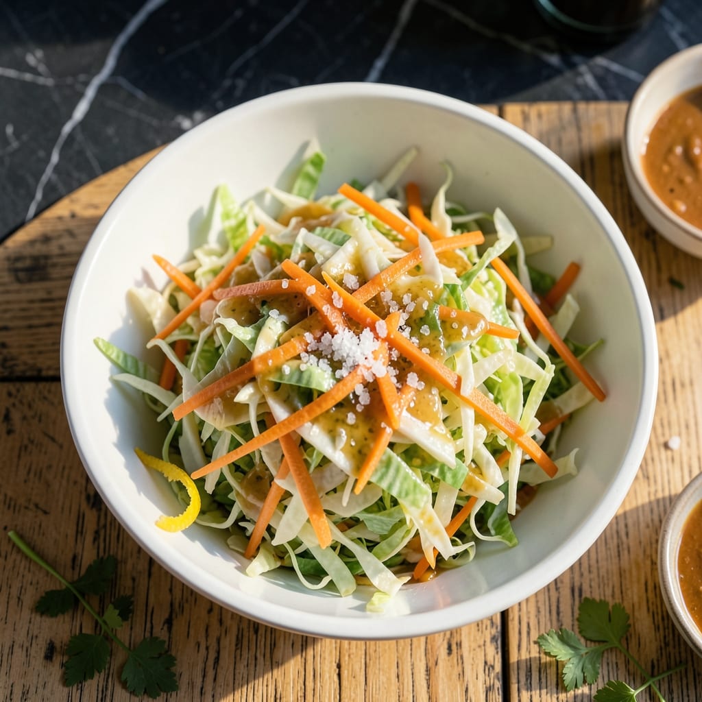 Croatian Coleslaw Recipe: Tangy Vinegar-Based Crunch