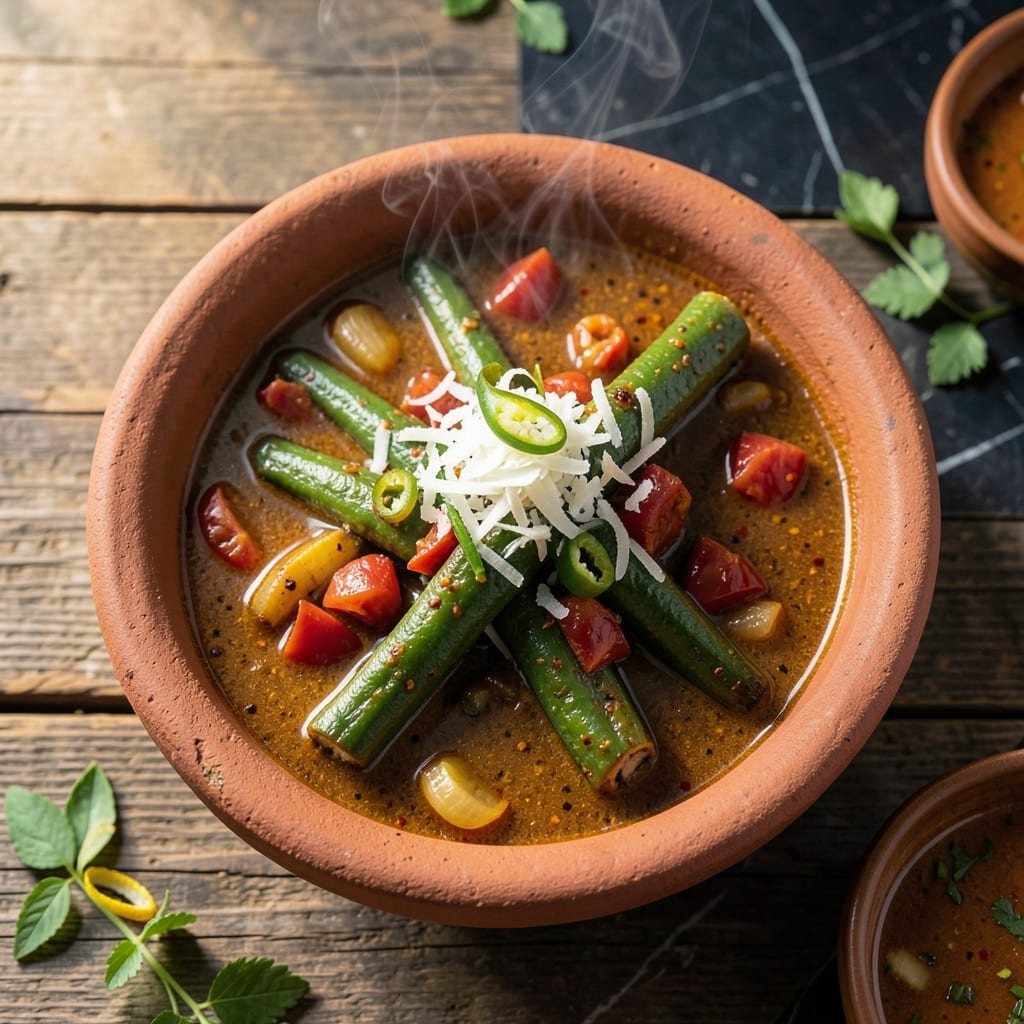Drumstick Curry Recipe Andhra Style: Spicy Tamarind and Coconut Fusion