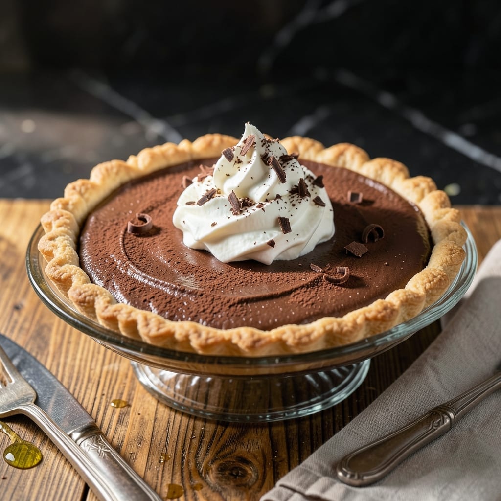 Betty Crocker Chocolate Cream Pie Recipe: Silky Filling in a Flaky Crust