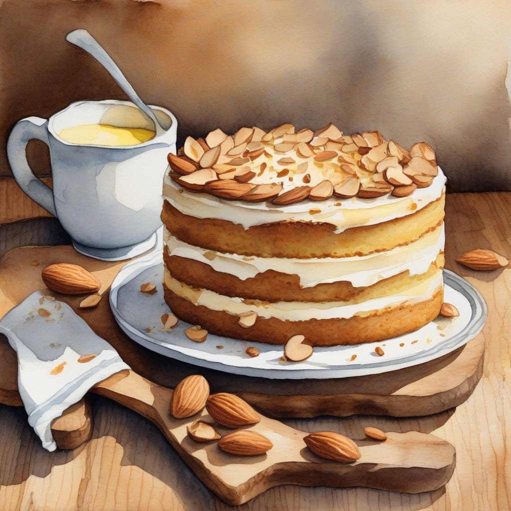 puerto rican almond cake recipe