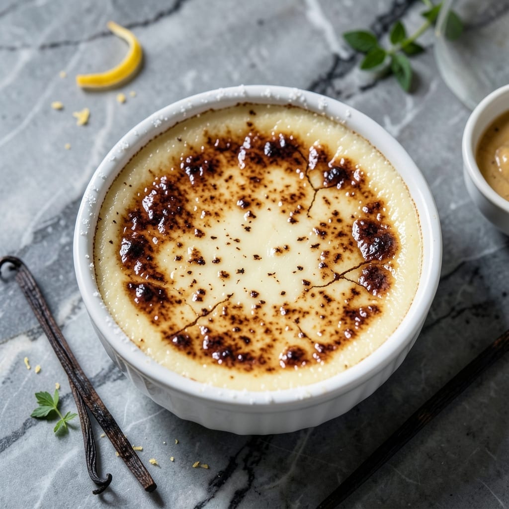 Creme Brulee Recipe Without Heavy Cream: Silky Vanilla Custard With Caramelized Top